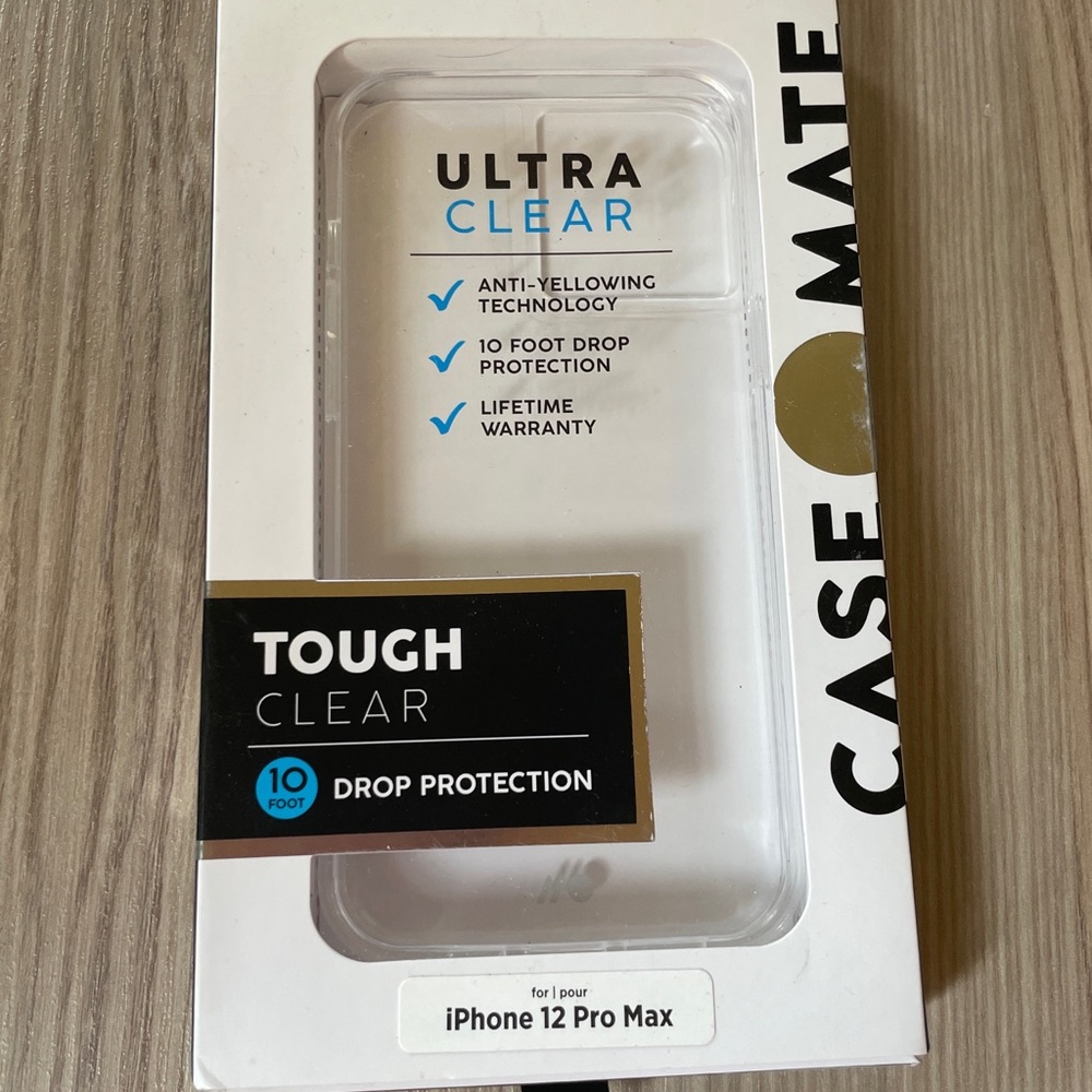 Tough Clear Casemate iPhone 12 Pro Max case